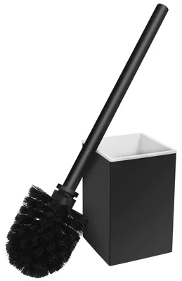 Immagine prodotto di Omgoods - Spazzolino per WC con supporto - Asciugatura rapida e igienico