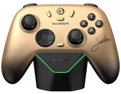 Zdjęcie produktu dla GameSir Nova 2 Lite Champion Edition, Gamepad, PC, Android, Nintendo Switch, iOS, D-pad, Przycisk menu, Analogowa/Cyfrowa, Przewodowy i Bezprzewodowy, Bluetooth/RF/USB