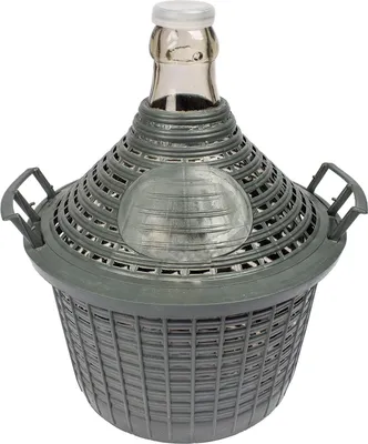 Immagine prodotto di pallone da 5 l in un cestino di plastica