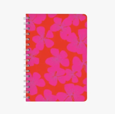 Produktbild von Ringbuch A5 Primel 100 Blatt 80 g/m² Papier gepunktet, samtweich laminiert