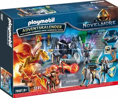 Produktbild von PLAYMOBIL Adventskalender "Kampf um den magischen Stein"
