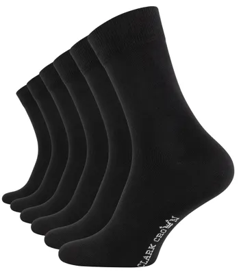 Produktbild von Clark Crown® Bio-Baumwoll Socken 6 Paar 39-42 schwarz