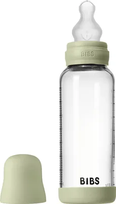 Produktbild von Bibs Glas-Flasche Baby Bottle Round 240 ml