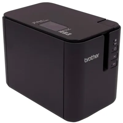 Image de Brother P-Touch PT-P900Wc - Imprimante d'étiquettes - transfert thermique - Rouleau (3,6 cm) - 360 x 720 ppp - jusqu'à 80 mm/sec - USB, Wi-Fi(n), USB 3.0 - Cutter (PTP900WCZG1)