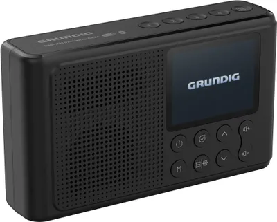 Obrázek produktu pro Grundig Music 6500, Cestovní, Analogový a digitální, DAB+, FM, 2,5 W, LCD, 6,1 cm (2.4")