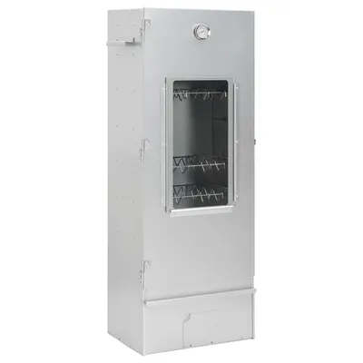 Image de vidaXL Fumoir avec générateur de fumée froide Acier galvanisé