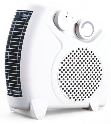 Obrázek produktu pro Termoventilátor s nastavitelným termostatem (2 polohy), 2000 W, s přepínačem studeného a teplého vzduchu