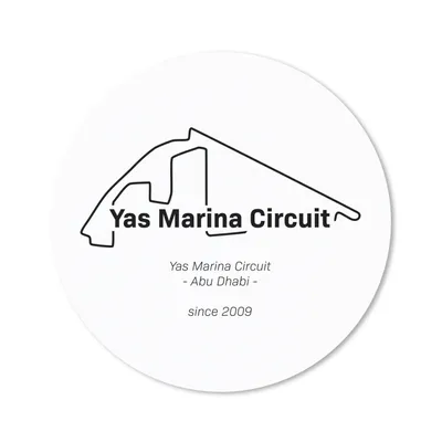 Produktbild von MuchoWow® Mauspad Mousepad Formel 1 - Abu Dhabi - Rennstrecke 20x20 cm - Mousepads - Maus Mat - Pad - Mausunterlage - Schreibtischmatte