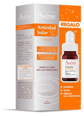 Produktbild von Solar Anti-Aging Sunscreen with Color SPF50 Lote 2 pz