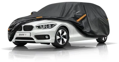 Produktbild von Autoplane Wasserdicht Atmungsaktiv für BMW 1er E87/E81/F20/F21/F40 (2004-2025) Schwarz