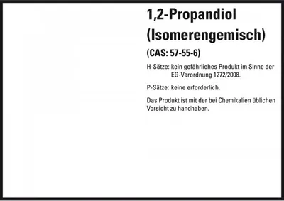 Produktbild von Dreifke® Aufkleber I GHS-Etikett 1,2-Propandiol, GefStoffV/GHS/CLP, Folie, 10...