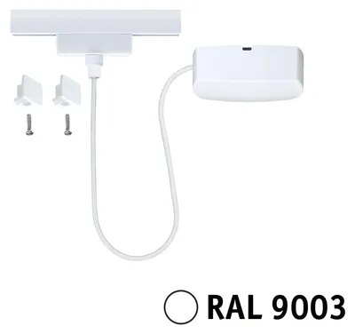 Image de Paulmann URail Câble d'alimentation 1 m max. 1000 W blanc de sécurité