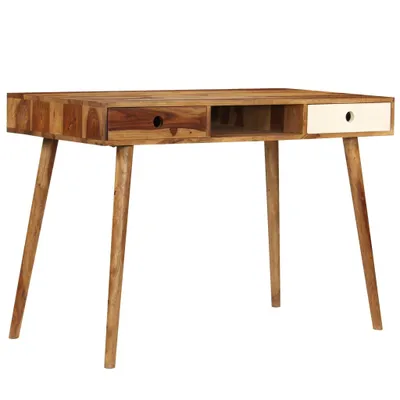 Immagine prodotto di Scrivania in Legno Massello di Acacia 110x55x76 cm