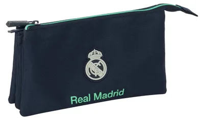 Obrázek produktu pro Real Madrid, sada 2 kusů, pouzdro na psací potřeby (trojité), kolekce 25/26