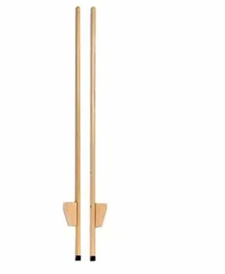 Produktbild von Holzspielzeug Stelzen mit PVC Kappe Höhe 125cm NEU