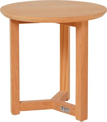 Produktbild von Manon Beistelltisch Rund Durchmesser 40 cm aus Teakholz Natur
