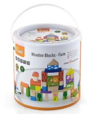 Obrázek produktu pro New Classic Toys 50285, 2 rok/roky, 50 kusů, Dřevo
