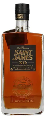 Image de Saint James XO Rhum Vieux Agricole 43% Vol. 0,7l