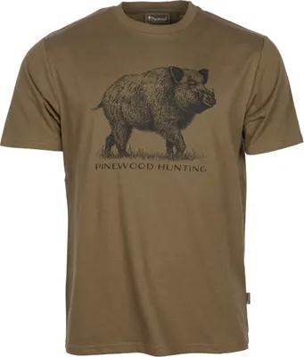 Produktbild von Pinewood 5508 Wildboar T-Shirt H. Olive (713) S