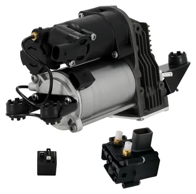 Image de Compresseur De Suspension Pneumatique Avec Bloc De Vannes Pour Bmw SšŠrie 5 E61 E60 Touring