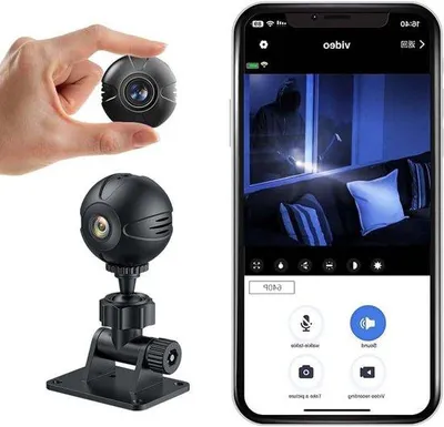 Produktbild von Invisibele Mini-Spieskamera - Überwachung - Schwarz