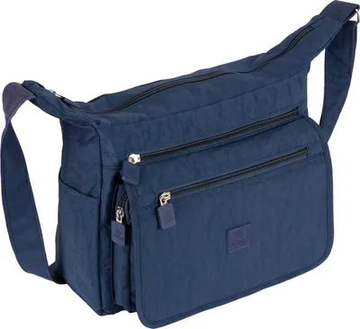 Produktbild von Damen Tasche Schultertasche Umhängetasche Crossover Bag Shopper (270)  BLAU