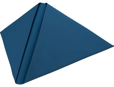 Produktbild von Duni Dunilin®-Serviette 48 x 48 cm Dunkelblau - 6 Stück