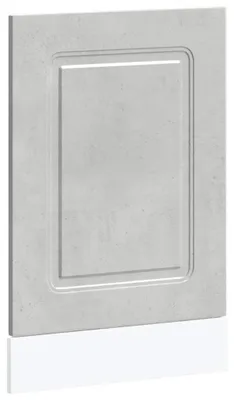 Produktbild von vidaXL Geschirrspülerblende Kalmar Betongrau 45x1,5x57cm Holzwerkstoff