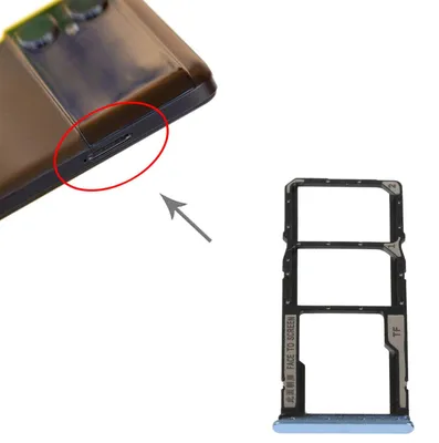 Image de Adaptateur pour support de carte SIM + support de carte Micro SD pour Xiaomi Poco M4 5G