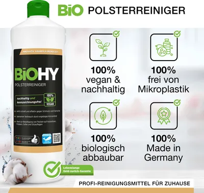 Produktbild von AUSLAUF! BiOHY Spezial Polsterreiniger 10L 10003007010