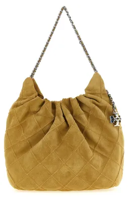 Produktbild von Tory Burch Schultertasche aus Kalbsleder in Beige 166066250