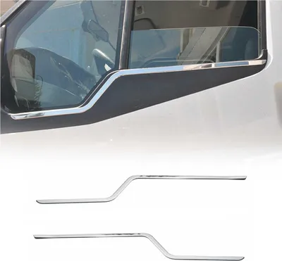 Immagine prodotto di Modanature per finestrini per Ford Transit 2000-2014 in acciaio inox cromato 2 pz