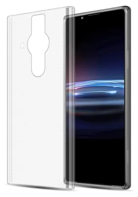 Produktbild von Cadorabo Hülle für Sony Xperia PRO-I Schutz Hülle in Transparent Schutzhülle TPU Silikon Cover Etui Case
