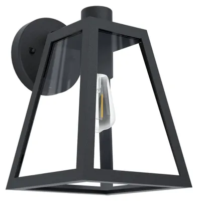 Image de Eglo 98719 MIRANDOLA E27 Applique extérieure/plafonnier noir IP44