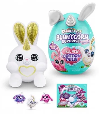 Zdjęcie produktu dla ZURU Rainbocorns S2: Królik (zielono-fioletowy)