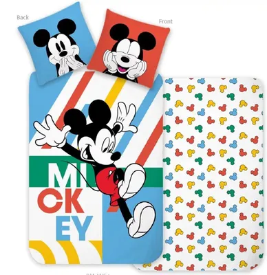 Produktbild von Disney Disney Mickey Jump & Play Kinder-Bettwäsche-Set das perfekte Geschenk