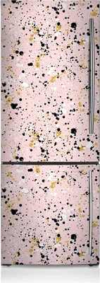 Produktbild von Aufkleber Kühlschrankmagnete Dekoration Kühlschrankfolie 60x190 cm - Flecken mit Farbe.