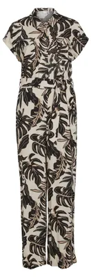 Produktbild von VILA Eleganter Overall Jumpsuit Einteiler Hosenanzug mit Bindegürtel VIPANA Größe: 34