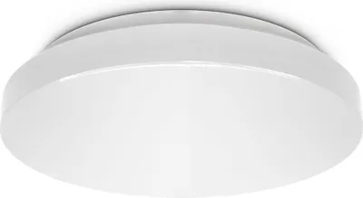 Image de B.K.Licht plafonnier LED salle de bain Ø29cm IP44 protection eau platine 12W 1200lm lumière blanche neutre 4000K