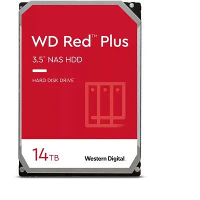 Produktbild von Western Digital 14TB 7200rpm SATA-600 512MB Red Plus WD140EFGX
