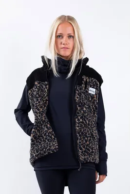 Produktbild von Eivy Lumberjackie Sherpa Vest Leopard S