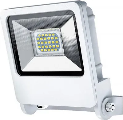 Produktbild von Osram Endura, Wandbeleuchtung für den Außenbereich, Weiß , Aluminium, IP65, Garage, 20W, Fluter, Flood Strahler