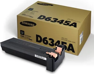 Immagine prodotto di Samsung Cartuccia toner nera per stampante SCX-D6345A, 20.000 pagine, Nero, 1 pezzo