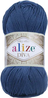 Produktbild von Alize Diva Strickgarn Seideneffekt 350m/100g Nadelstärke 2,5-3,5mm