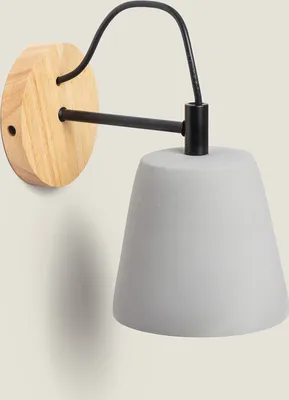 Produktbild von Wandleuchte Karamu Steingrau