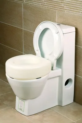 Produktbild von MSV WC Sitzerhöhung Toilettensitzerhöhung Toilettenaufsatz Toilettensitz Toilette 100kg belastbar