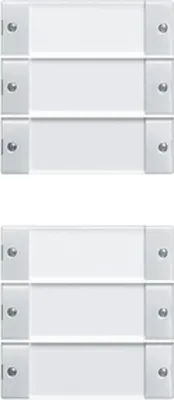 Immagine prodotto di Set bilanciere Gira 6f (3+3) BSF Sistema 55 bianco puro lucido, 1 pz.