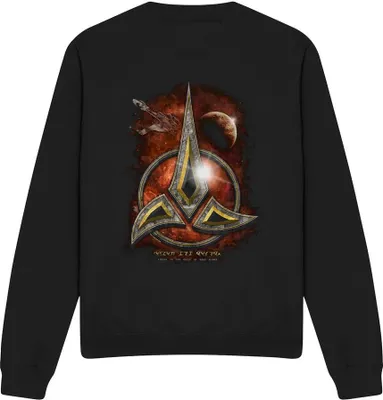 Obrázek produktu pro Star Trek - Mikina "Klingon" pro muže/dámy Uni TV11303 (M) (Black)