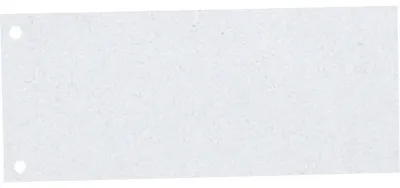 Produktbild von Trennstreifen 10,5x24cm VE=100 Stück weiß