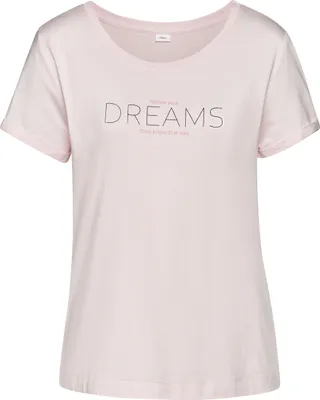Produktbild von s.Oliver Pyjamaoberteil rosa Größe 32/34